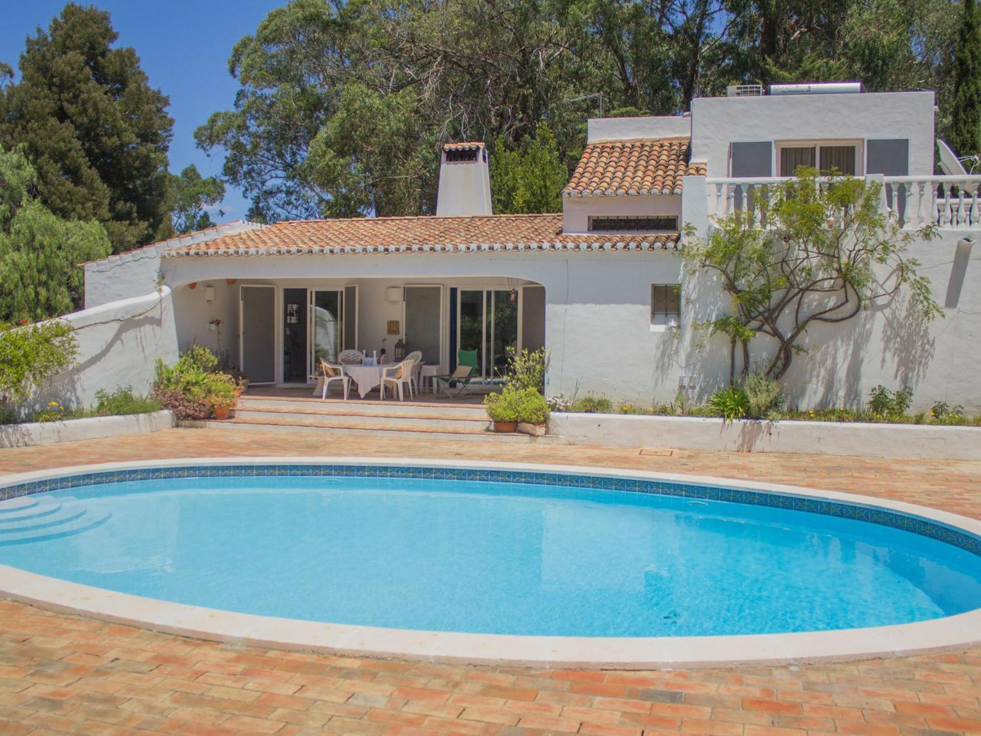 Roofed Villa In Albufeira With Private Swimming Pool Olhos de Agua (Albufeira) Exterior foto
